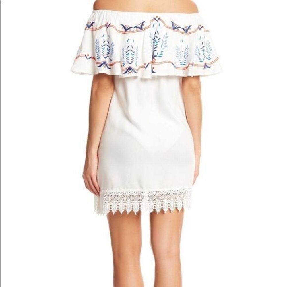 Saha Swimwear Tol short embroidered dress NWT
